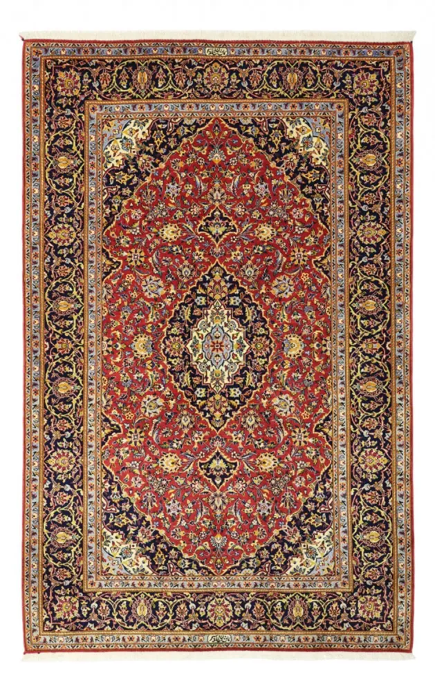 Persisk teppe - Keshan - 211 x 138 cm - rød
