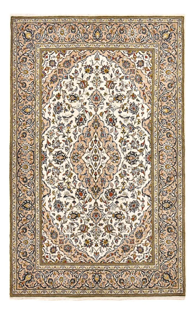 Persisk teppe - Keshan - 212 x 135 cm - sand