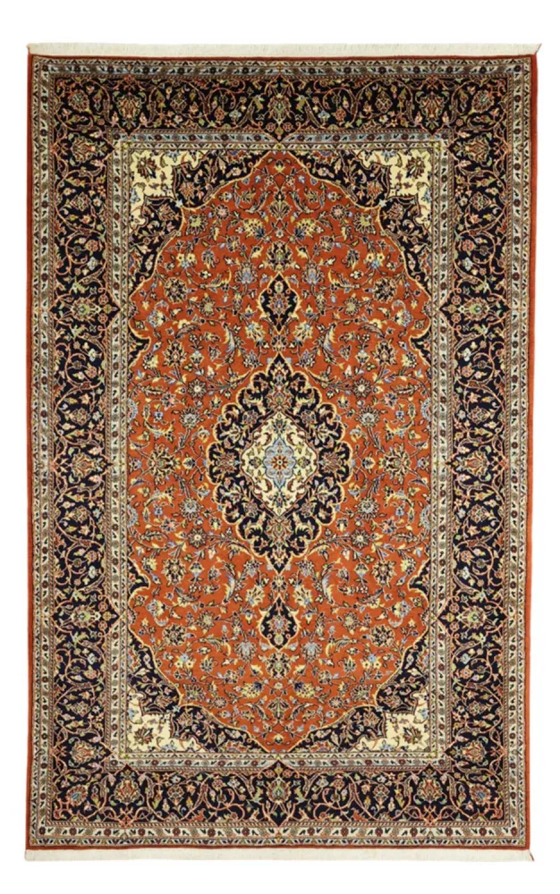 Persisk teppe - Keshan - 215 x 138 cm - terrakotta