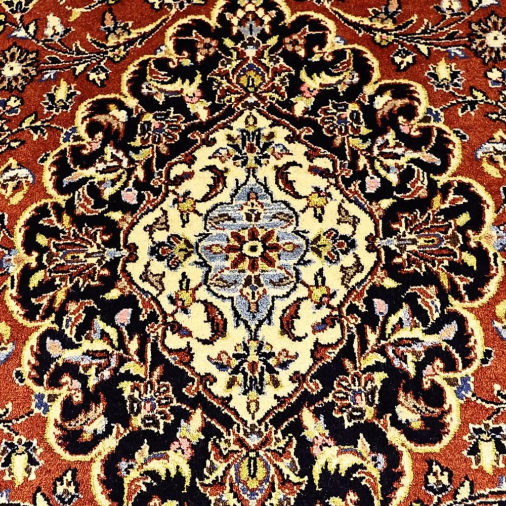 Persisk teppe - Keshan - 215 x 138 cm - terrakotta