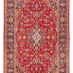Persisk teppe - Keshan - 215 x 140 cm - rød
