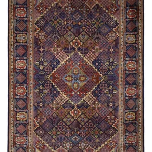 Persisk teppe - Keshan - 215 x 140 cm - mørkeblå