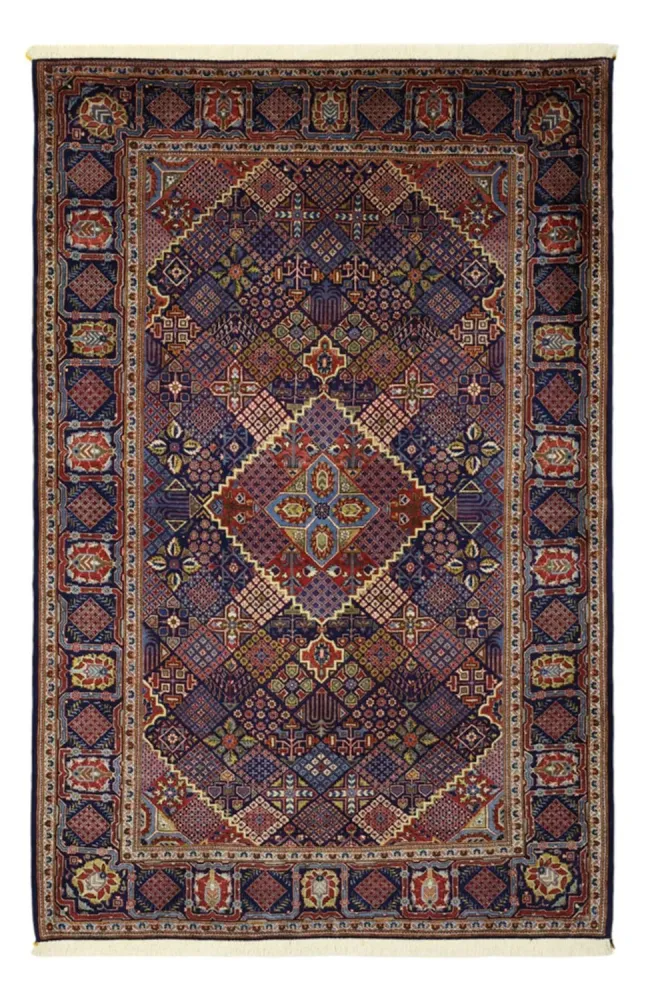 Persisk teppe - Keshan - 215 x 140 cm - mørkeblå