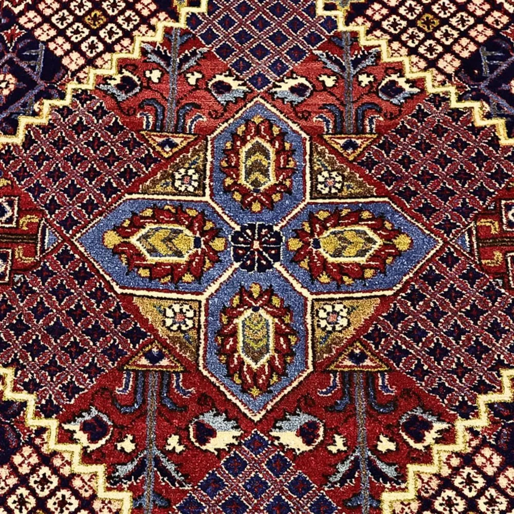 Persisk teppe - Keshan - 215 x 140 cm - mørkeblå