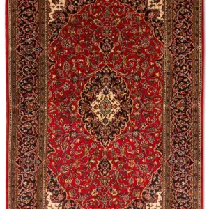 Persisk teppe - Keshan - 216 x 141 cm - rød