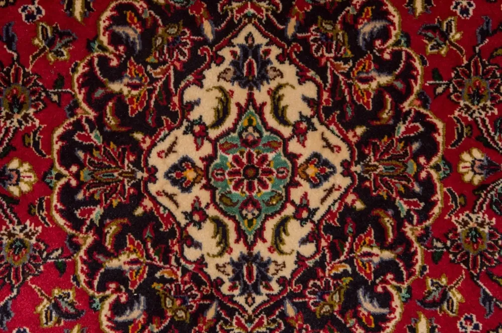 Persisk teppe - Keshan - 216 x 141 cm - rød