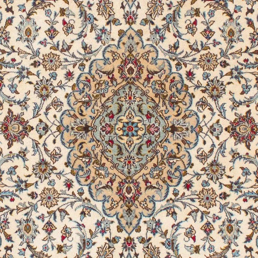 Persisk teppe - Keshan - 216 x 142 cm - beige