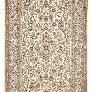 Persisk teppe - Keshan - 217 x 138 cm - krem