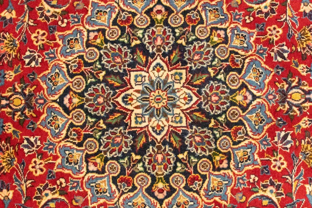 Persisk teppe - Keshan - 218 x 140 cm - rød