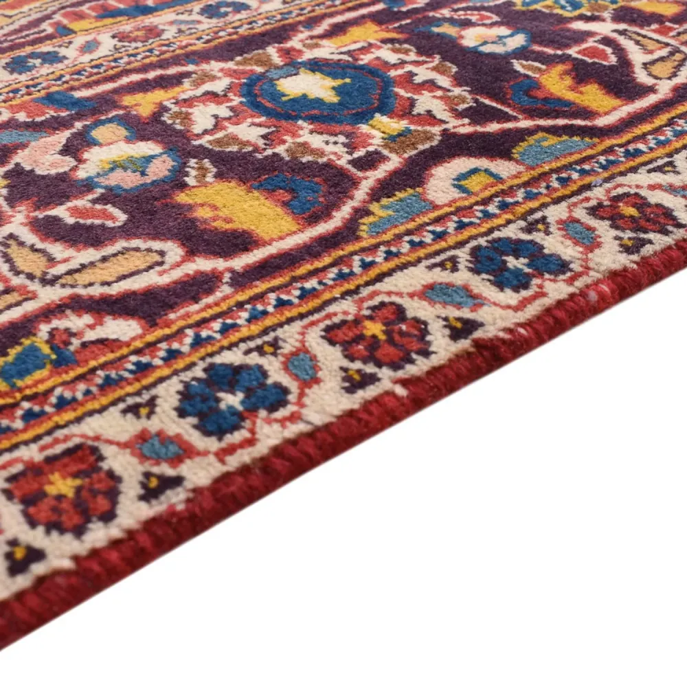 Persisk teppe - Keshan - 220 x 136 cm - lys rød