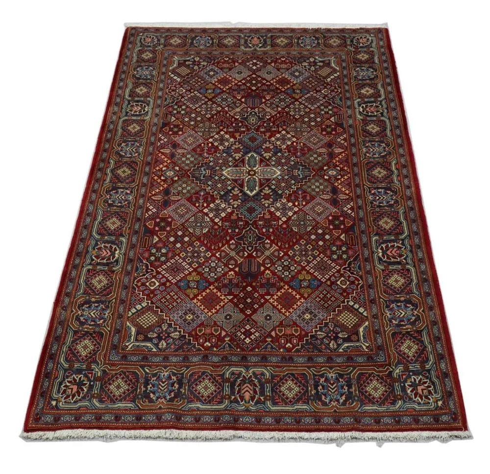 Persisk teppe - Keshan - 220 x 140 cm - mørk rød