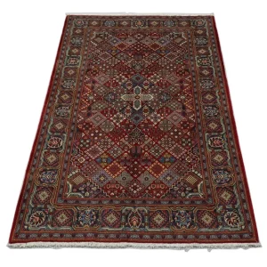 Persisk teppe - Keshan - 220 x 140 cm - mørk rød