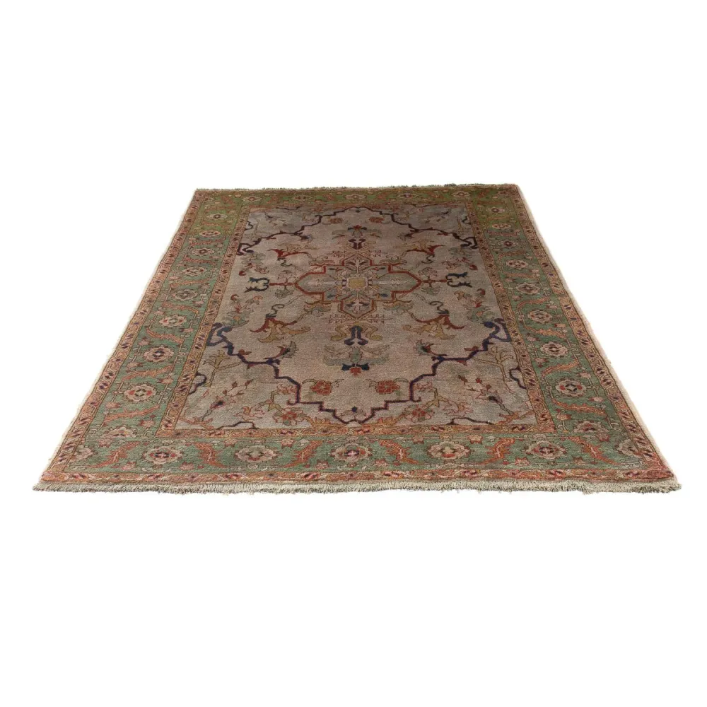Persisk teppe - Keshan - 220 x 160 cm - lys mocca