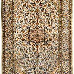 Persisk teppe - Keshan - 222 x 139 cm - beige