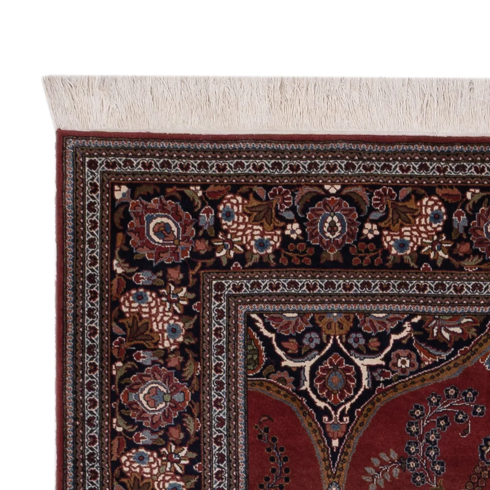 Persisk teppe - Keshan - 222 x 141 cm - vinrød