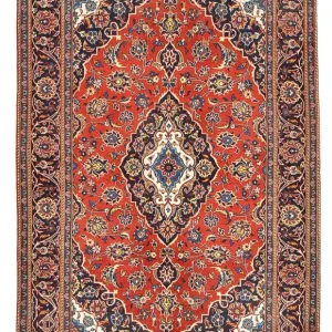Persisk teppe - Keshan - 227 x 140 cm - rød