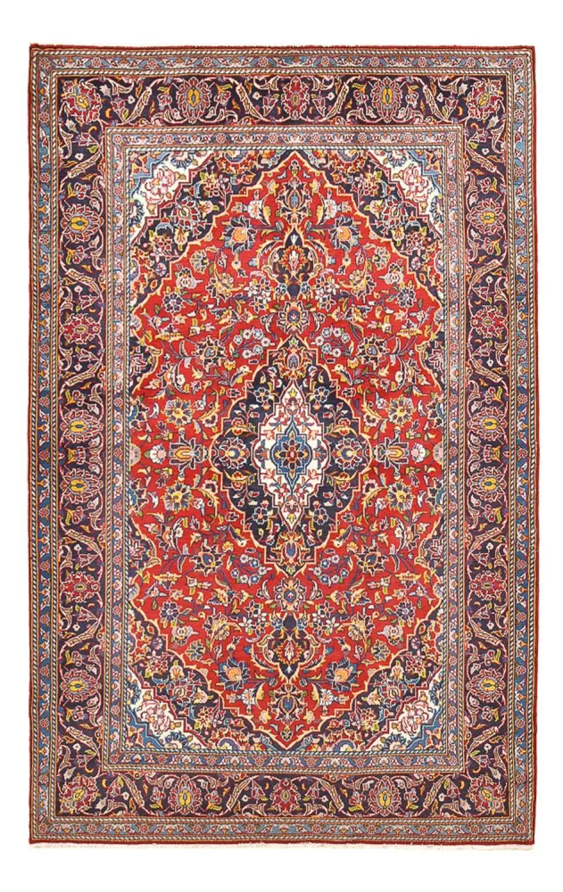 Persisk teppe - Keshan - 230 x 142 cm - rød