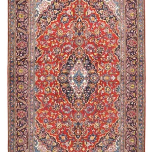 Persisk teppe - Keshan - 230 x 142 cm - rød