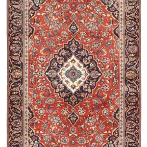 Persisk teppe - Keshan - 243 x 140 cm - rød