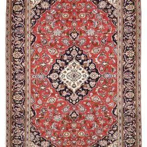 Persisk teppe - Keshan - 248 x 150 cm - rød