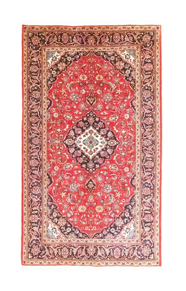 Persisk teppe - Keshan - 251 x 146 cm - rød