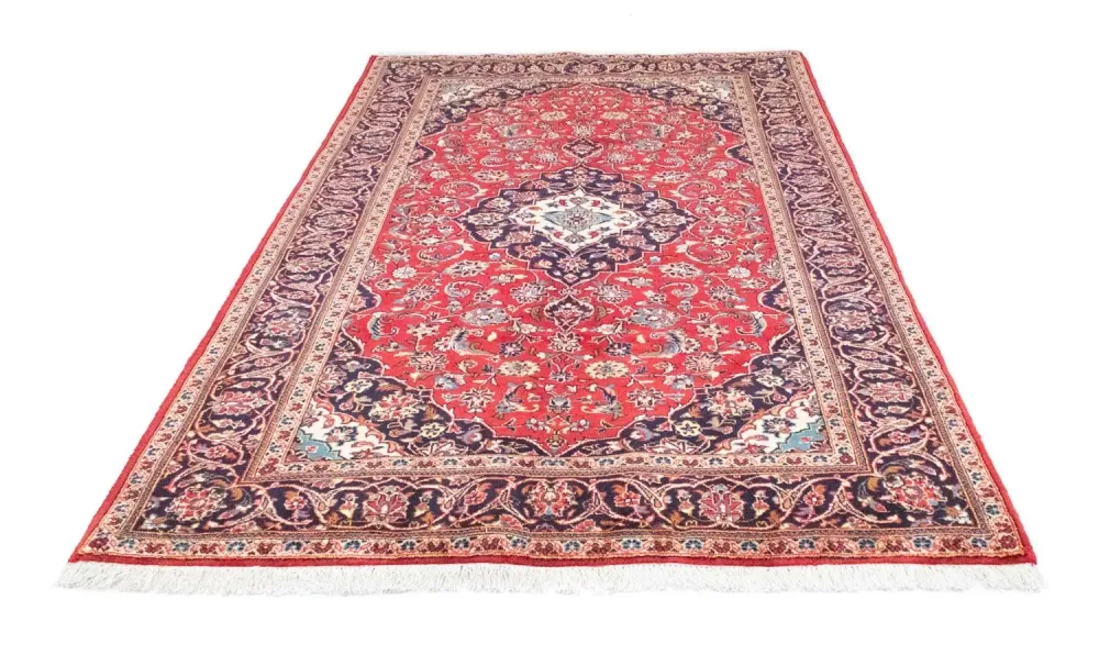 Persisk teppe - Keshan - 251 x 146 cm - rød