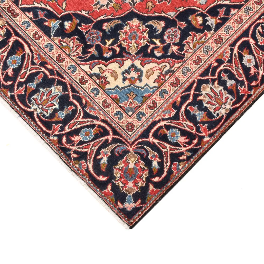Persisk teppe - Keshan - 253 x 134 cm - lys rød