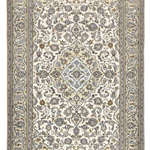 Persisk teppe - Keshan - 254 x 145 cm - sand