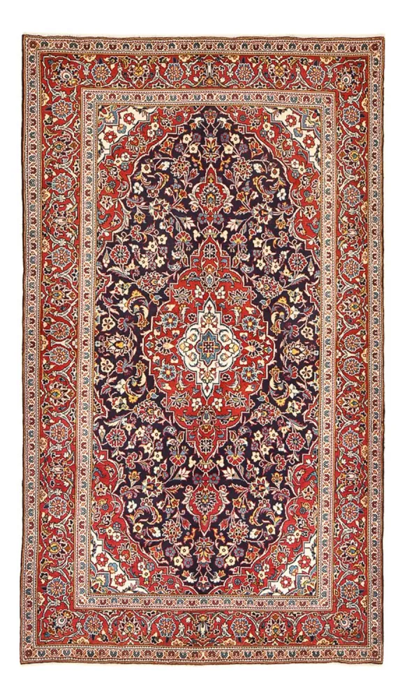 Persisk teppe - Keshan - 255 x 146 cm - mørkeblå