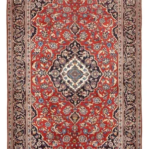 Persisk teppe - Keshan - 257 x 146 cm - rød