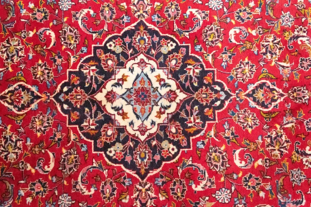 Persisk teppe - Keshan - 258 x 150 cm - rød
