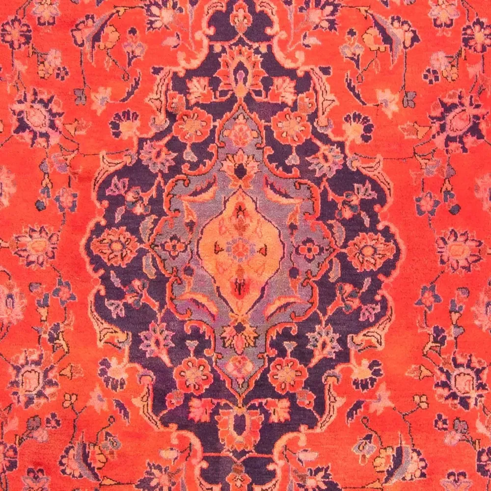 Persisk teppe - Keshan - 277 x 170 cm - lys rød