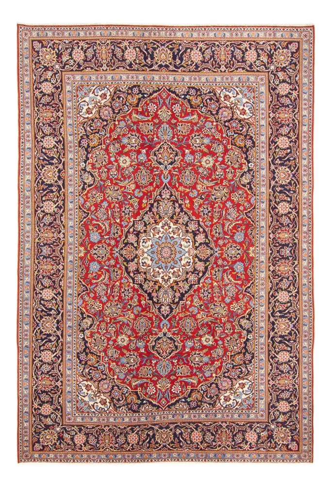 Persisk teppe - Keshan - 280 x 190 cm - rød