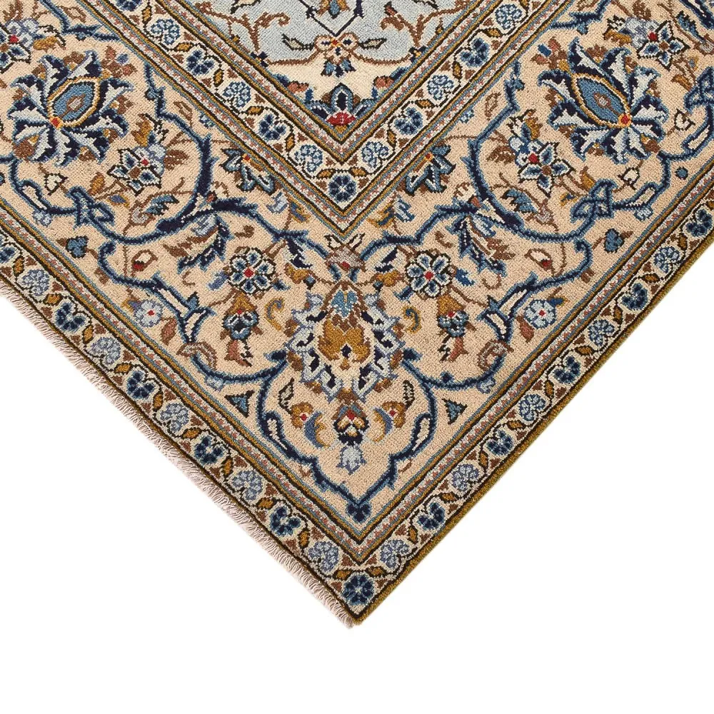 Persisk teppe - Keshan - 287 x 192 cm - mørk beige