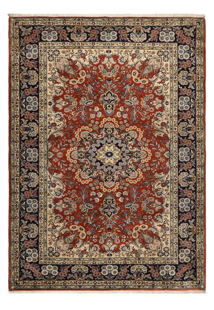 Persisk teppe - Keshan - 288 x 208 cm - mørk rød