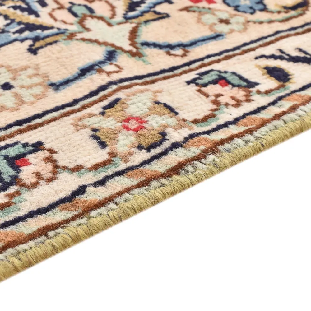 Persisk teppe - Keshan - 290 x 191 cm - lys beige