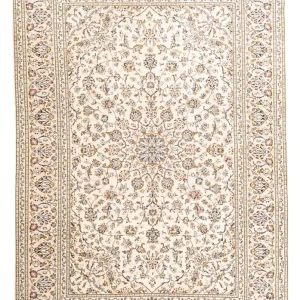 Persisk teppe - Keshan - 290 x 195 cm - beige
