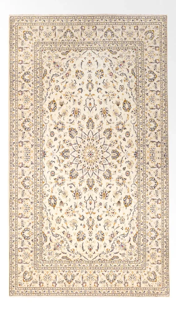 Persisk teppe - Keshan - 290 x 197 cm - krem