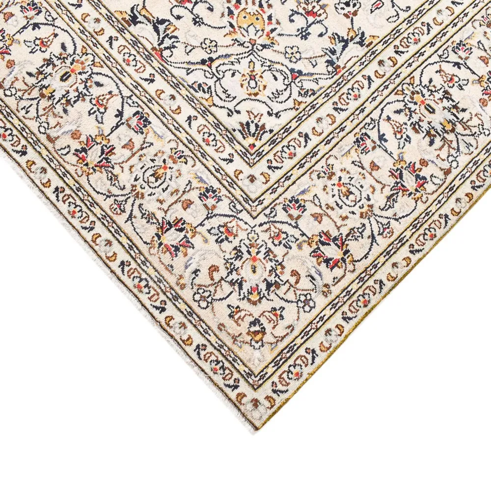 Persisk teppe - Keshan - 293 x 192 cm - beige