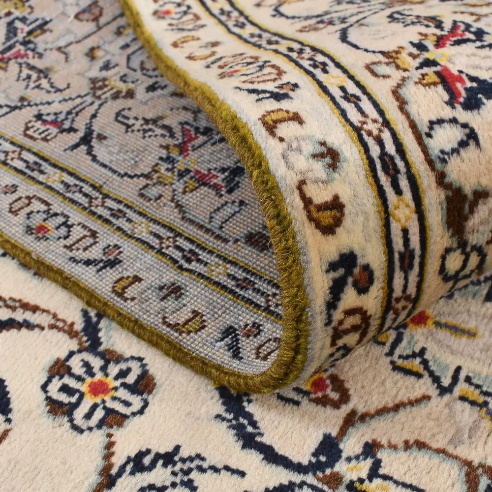Persisk teppe - Keshan - 293 x 192 cm - beige