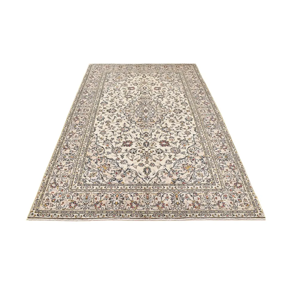 Persisk teppe - Keshan - 293 x 192 cm - beige