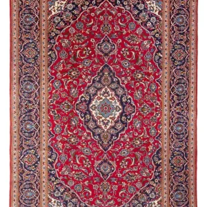 Persisk teppe - Keshan - 295 x 195 cm - rød