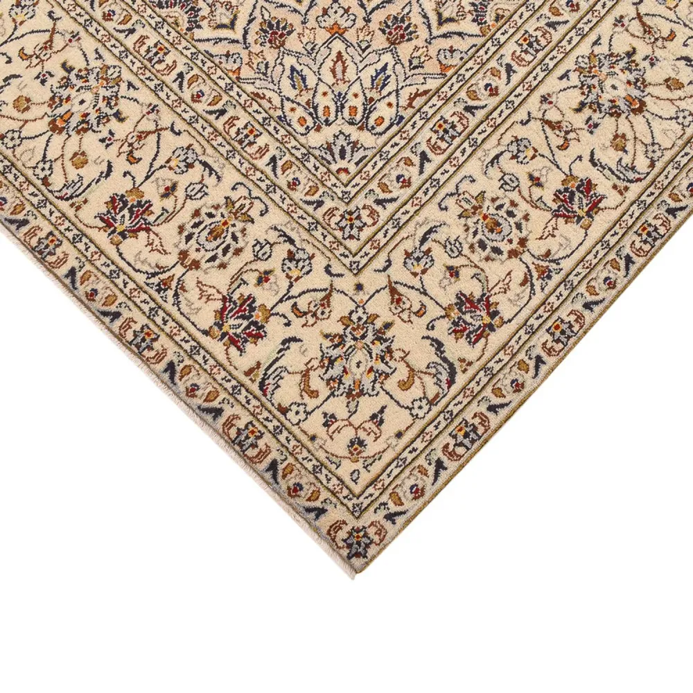 Persisk teppe - Keshan - 296 x 198 cm - beige