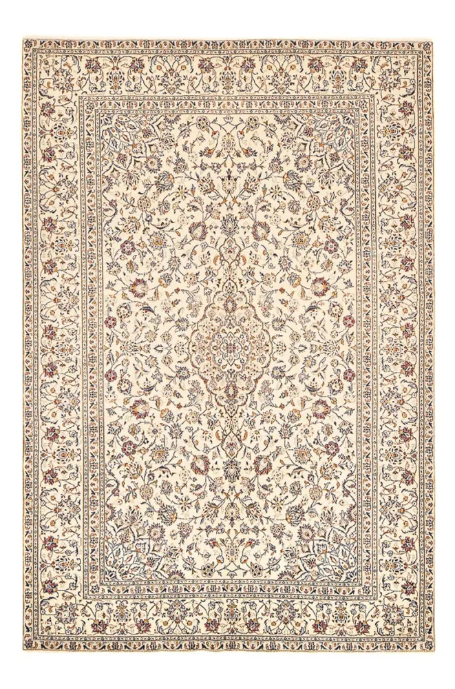 Persisk teppe - Keshan - 296 x 198 cm - beige