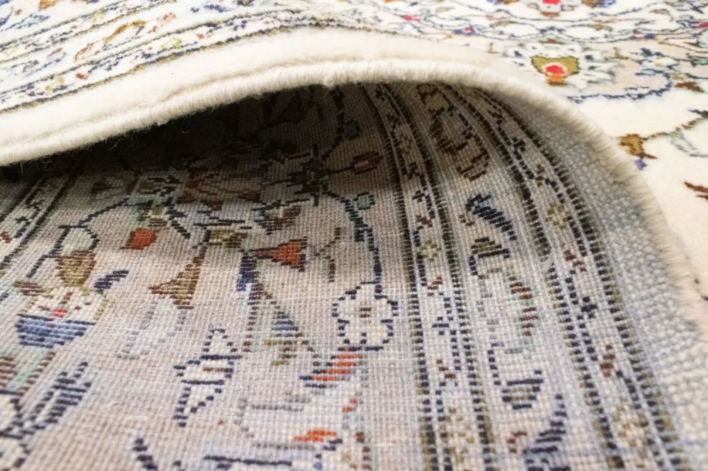 Persisk teppe - Keshan - 298 x 194 cm - beige