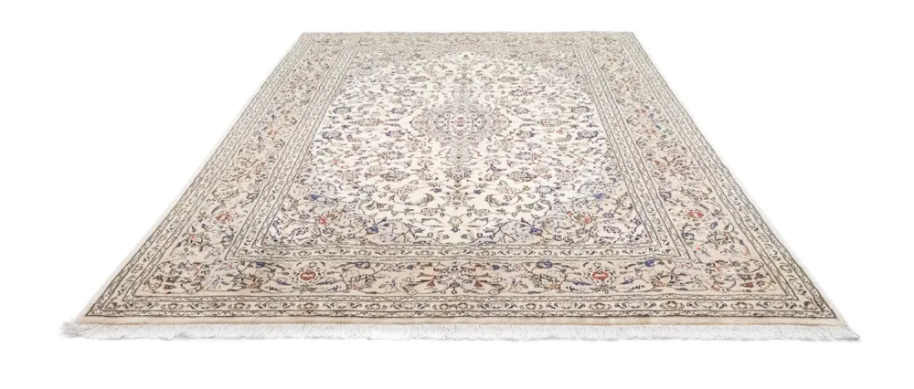 Persisk teppe - Keshan - 298 x 194 cm - beige