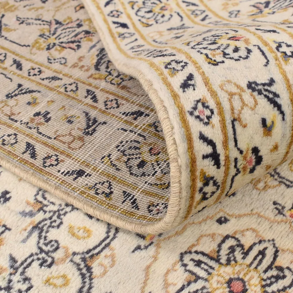 Persisk teppe - Keshan - 298 x 202 cm - beige