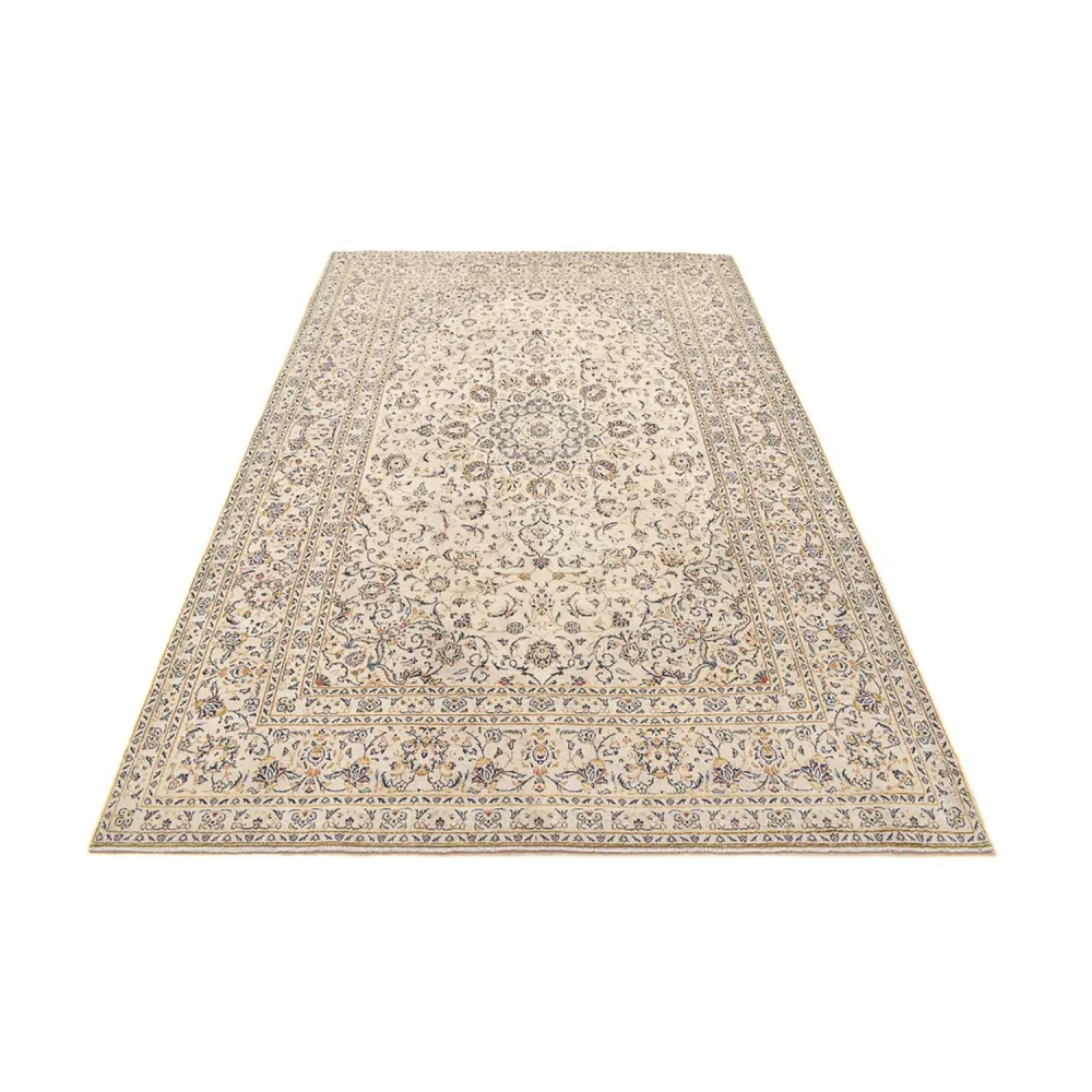 Persisk teppe - Keshan - 298 x 202 cm - beige