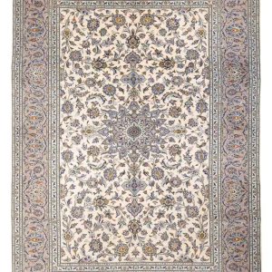 Persisk teppe - Keshan - 298 x 208 cm - krem
