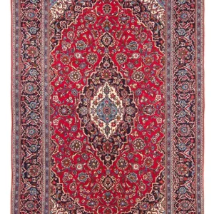 Persisk teppe - Keshan - 300 x 195 cm - rød